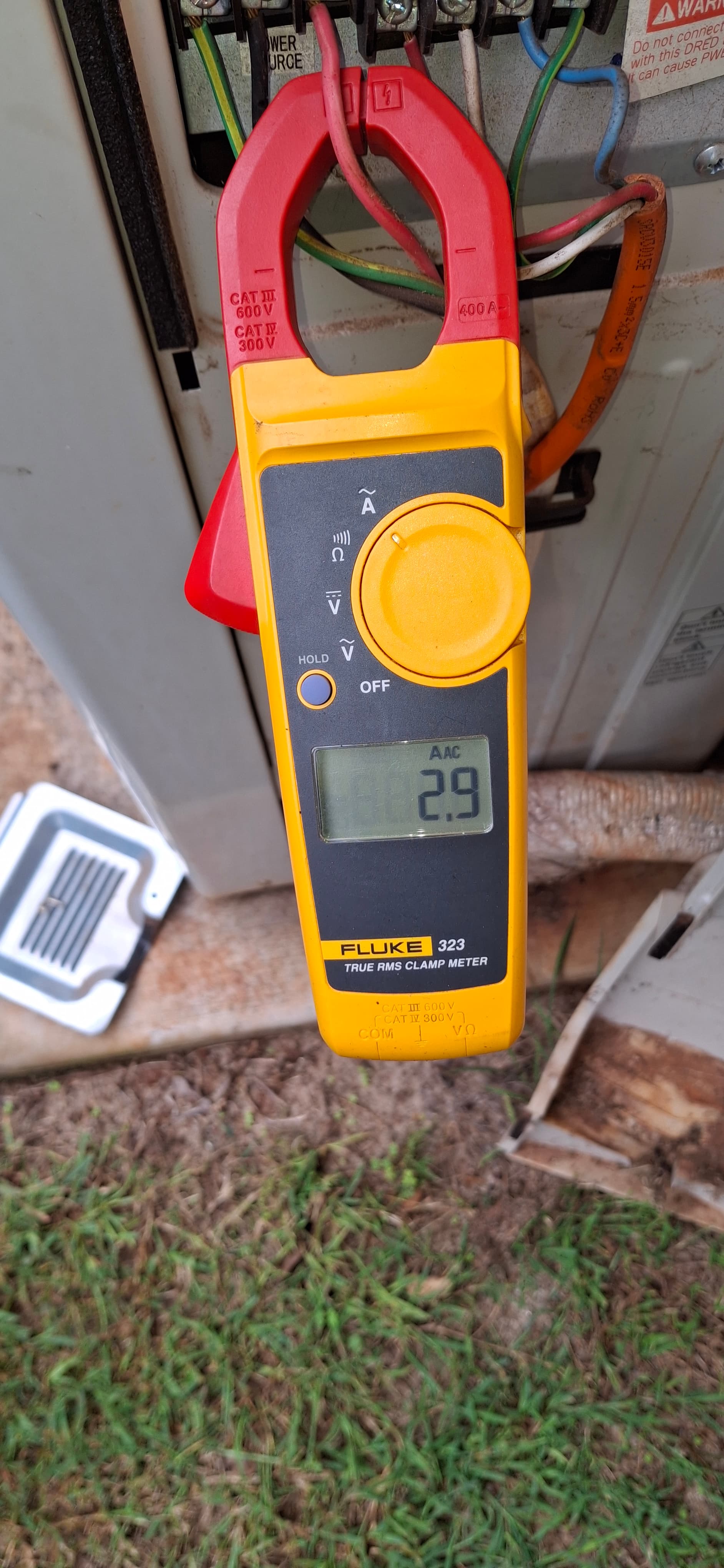 Checking system components during a fault-finding callout, Chilled As Air Conditioning
