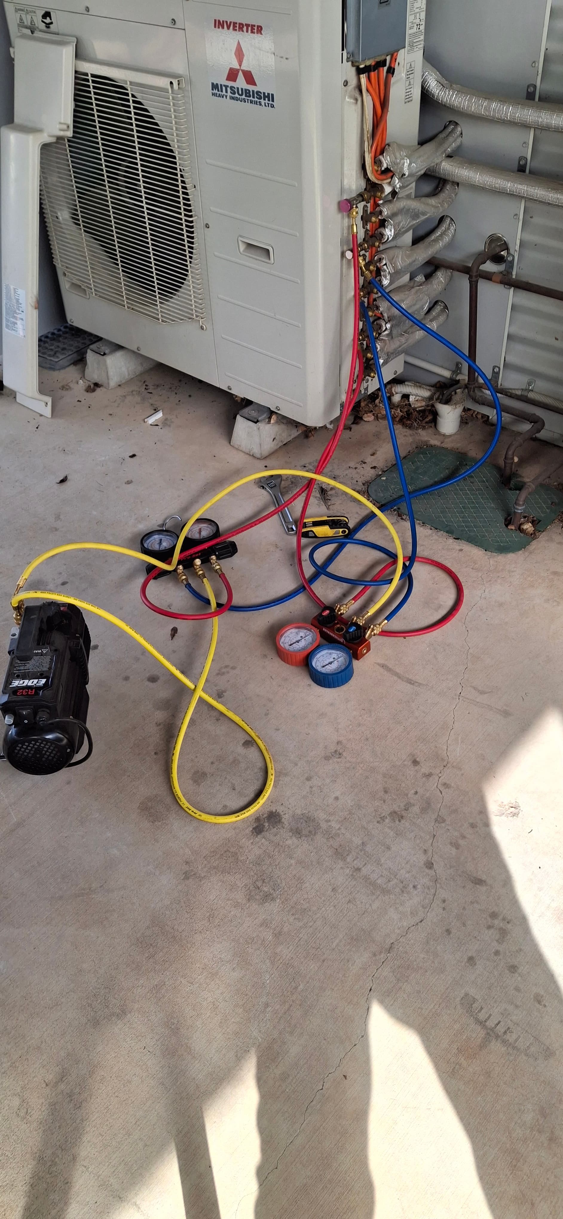 Diagnosing an air conditioning fault on site, Chilled As Air Conditioning